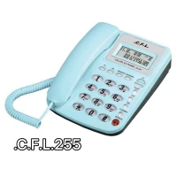 تلفن رومیزی سی اف ال CFL 255 آبی