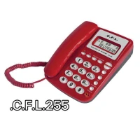 تلفن رومیزی سی اف ال CFL 255 قرمز