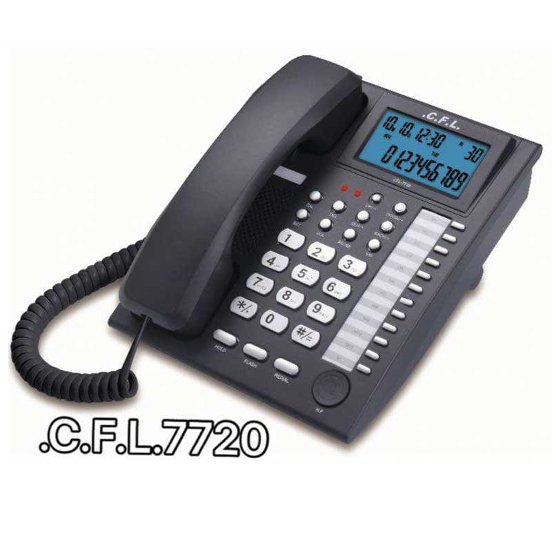 تلفن رومیزی سی اف ال CFL 7720 مشکی