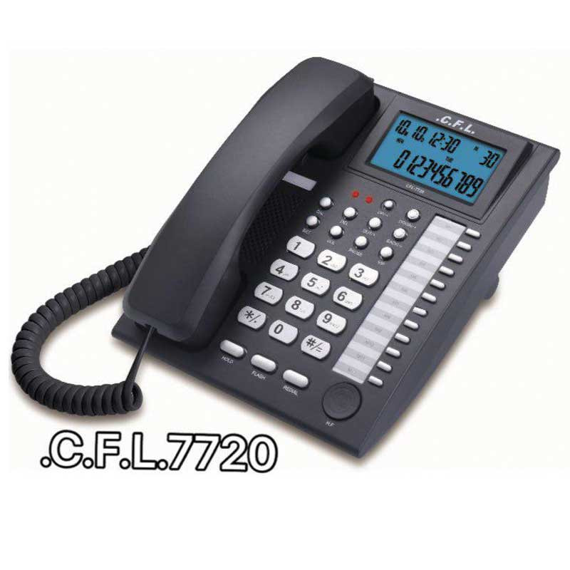 تلفن رومیزی سی اف ال CFL 7720 مشکی