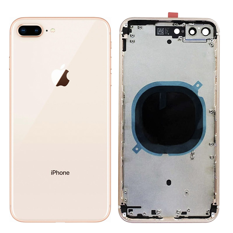 قاب کامل iPhone 8 Plus رزگلد
