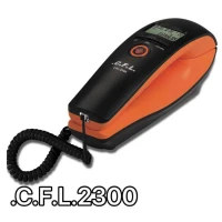 تلفن رومیزی/دیواری سی اف ال CFL 2300 نارنجی
