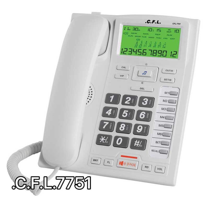 تلفن رومیزی سی اف ال CFL 7751