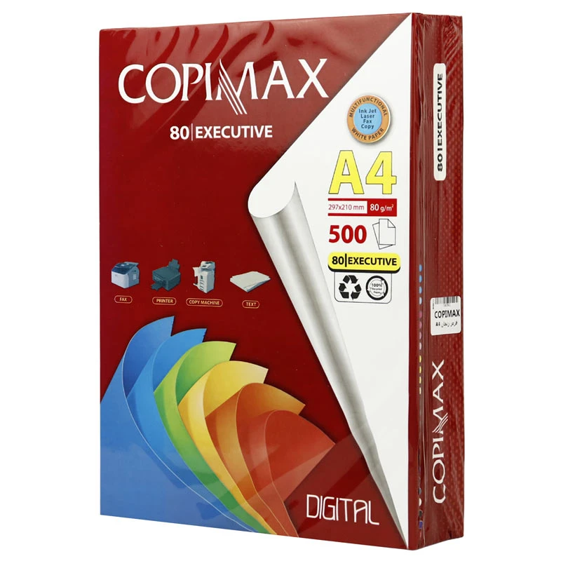 کاغذ A4 کپی مکس زنجان 80 گرم بسته 500 عددی