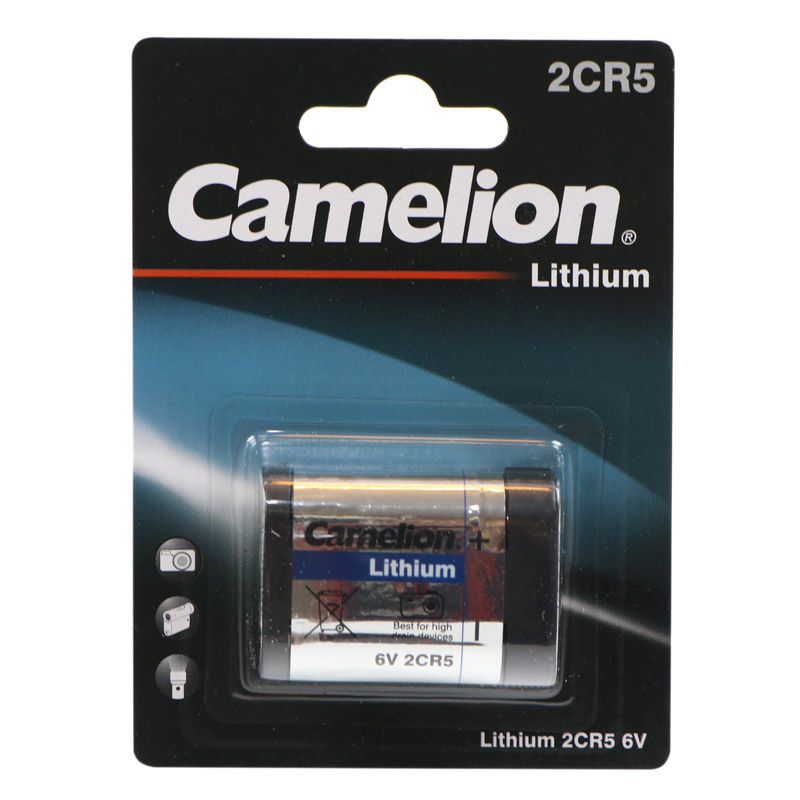 باتری دوربین Camelion Lithium 2CR5 6V 1400mAh