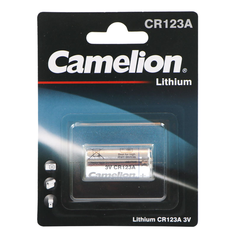 باتری دوربین Camelion Lithium CR123A 6V 1300mAh
