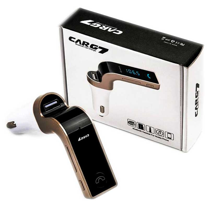 FM Player بلوتوثی + شارژر فندکی Car G7