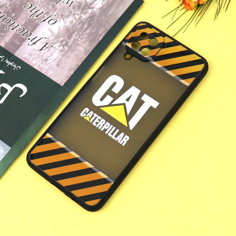 قاب PC مات محافظ لنزدار طرحدار CAT سامسونگ A12