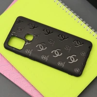 قاب طرحدار مشکی Chanel سامسونگ A21s