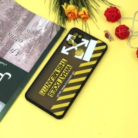 قاب PC مات محافظ لنزدار طرحدار Off White سامسونگ A21s