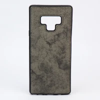 قاب چرمی طرح گوزن Samsung Note 9 خاکستری