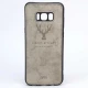 قاب چرمی طرح گوزن Samsung S8 Plus طوسی