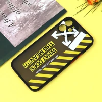 قاب PC مات محافظ لنزدار طرحدار Off White آیفون iPhone 12 Mini