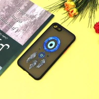 قاب PC مات محافظ لنزدار طرحدار دیریم کچر آیفون iPhone 7/8