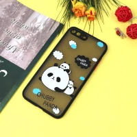 قاب PC مات محافظ لنزدار طرحدار پاندا آیفون iPhone 7 Plus / 8 Plus