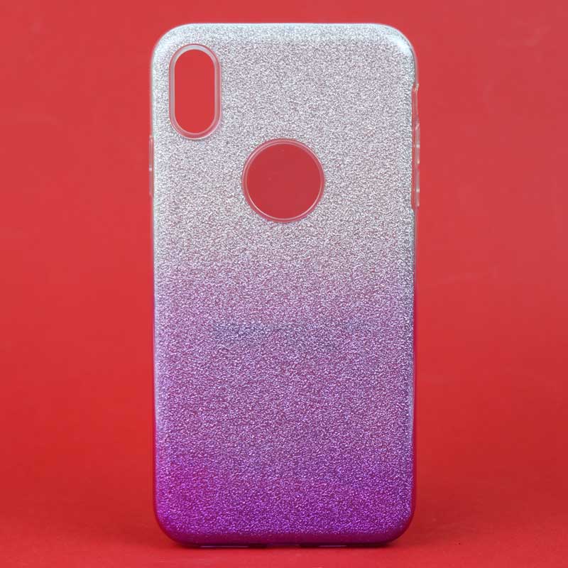 قاب اکلیلی iPhone XS Max سفید بنفش