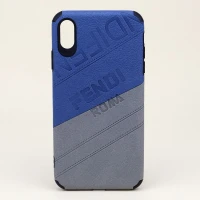 قاب چرمی Fendi آیفون iPhone XS Max کد3