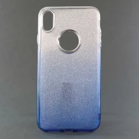 قاب اکلیلی دورنگ iPhone XS Max سفیدآبی