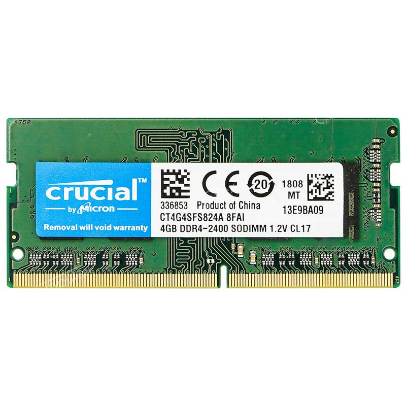 رم لپ تاپ کروشیال Crucial DDR4 4GB 2400MHz CL17