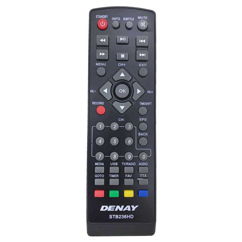 کنترل گیرنده دیجیتال دنای DENAY STB236HD