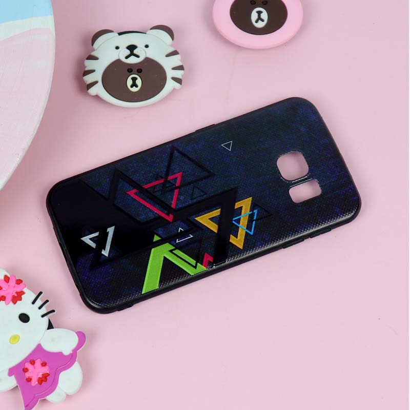 قاب فانتزی برجسته پسرانه سامسونگ S6 Edge سری 3