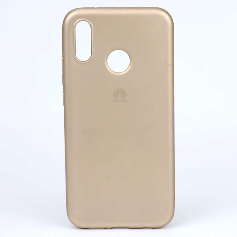 قاب ژله ای مات Huawei P20 Lite/Nova 3E طلایی