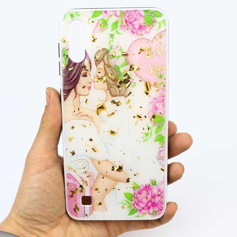 قاب ماربل فانتزی طلایی iPhone 7/8 کد9