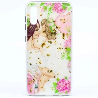 قاب ماربل فانتزی طلایی iPhone 7/8 کد9