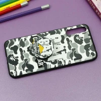 قاب فانتزی برجسته + پاپ سوکت طرح CAT هواوی Y8p سری D