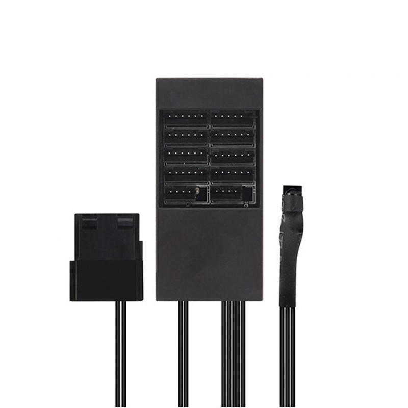 هاب فن MasterTech ARGB 9Port Fan