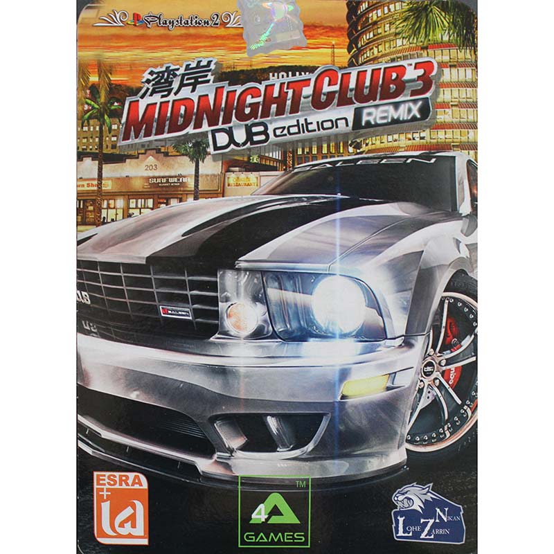 Midnight Club-3 PS2 لوح زرین