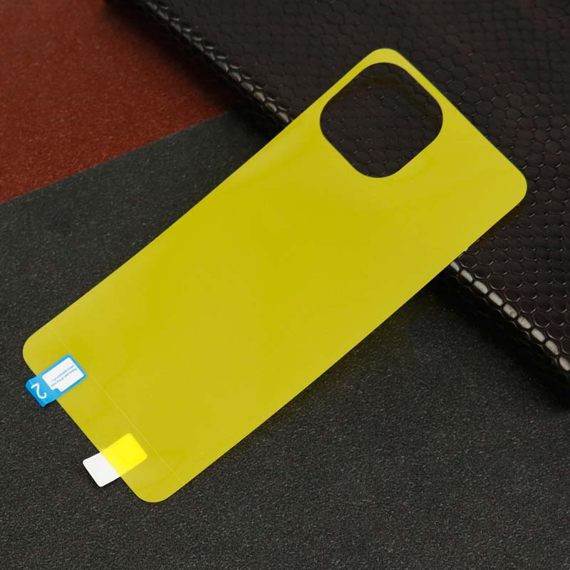 برچسب پشت تمام چسب زرد Xiaomi Mi 11 Lite
