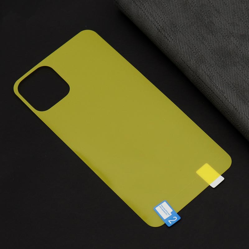 برچسب پشت تمام چسب زرد iPhone 11 Pro Max
