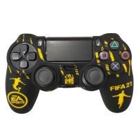 روکش دسته بازی PS4 طرح فیفا 21 زرد