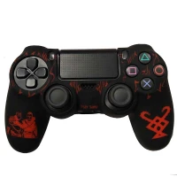 روکش دسته بازی PS4 طرح God of war قرمز