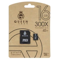 رم میکرو 16 گیگ کوئین تک QUEEN TECH U1 45MB/s + خشاب
