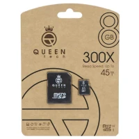 رم میکرو 8 گیگ کوئین تک QUEEN TECH U1 45MB/s + خشاب