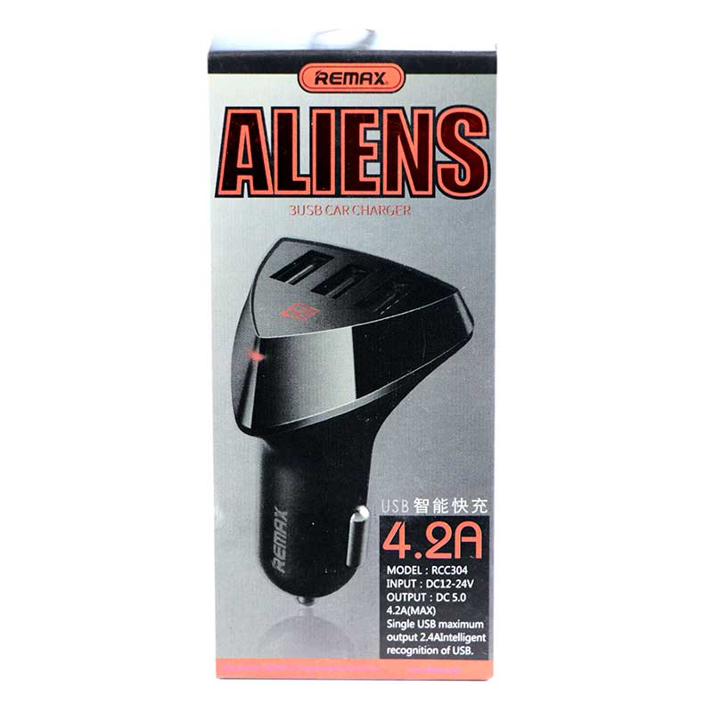 شارژر فندکی Remax Aliens RCC304 Highcopy