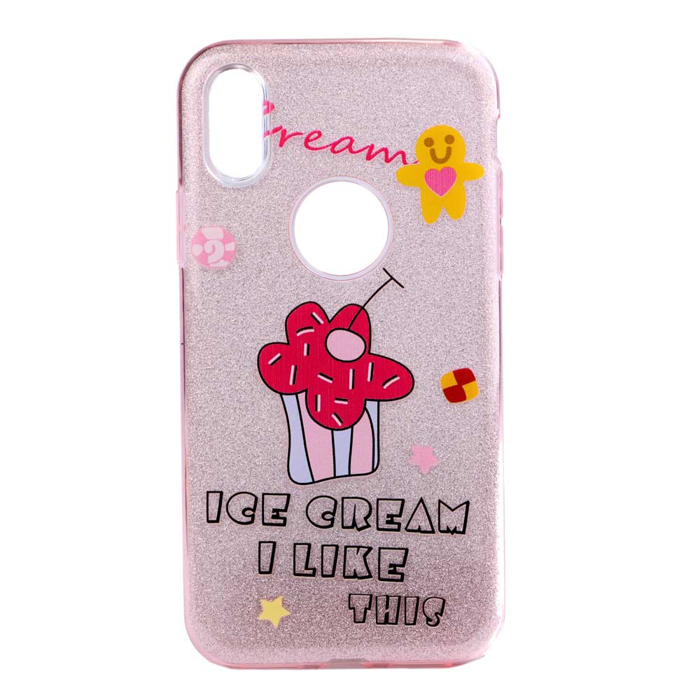 قاب ژله ای طرح دار iPhone X Robobear