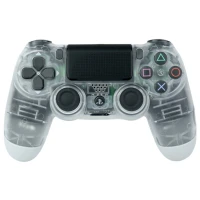دسته بازی بی سیم SONY PlayStation 4 DualShock 4 High Copy طرح شیشه ای پکدار