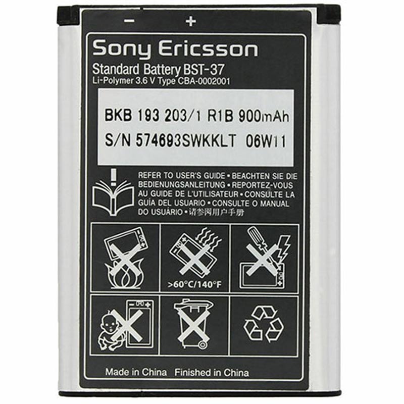 باتری موبایل اورجینال SonyEricson K750
