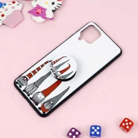 قاب فانتزی برجسته + پاپ سوکت طرح کوتوله سامسونگ A12 سری D