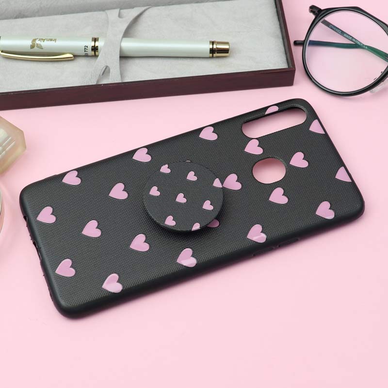 قاب فانتزی برجسته + پاپ سوکت کد3 سامسونگ A20s