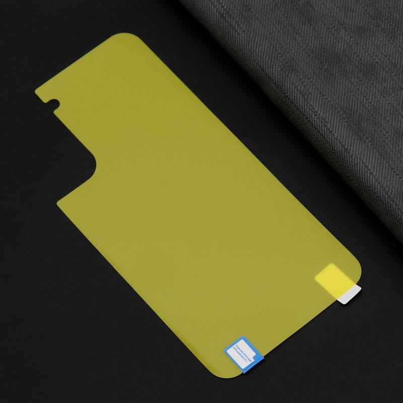 برچسب پشت تمام چسب زرد Samsung S21 Plus