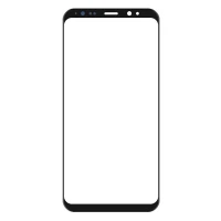 گلس تعمیراتی Samsung S8 Plus مشکی