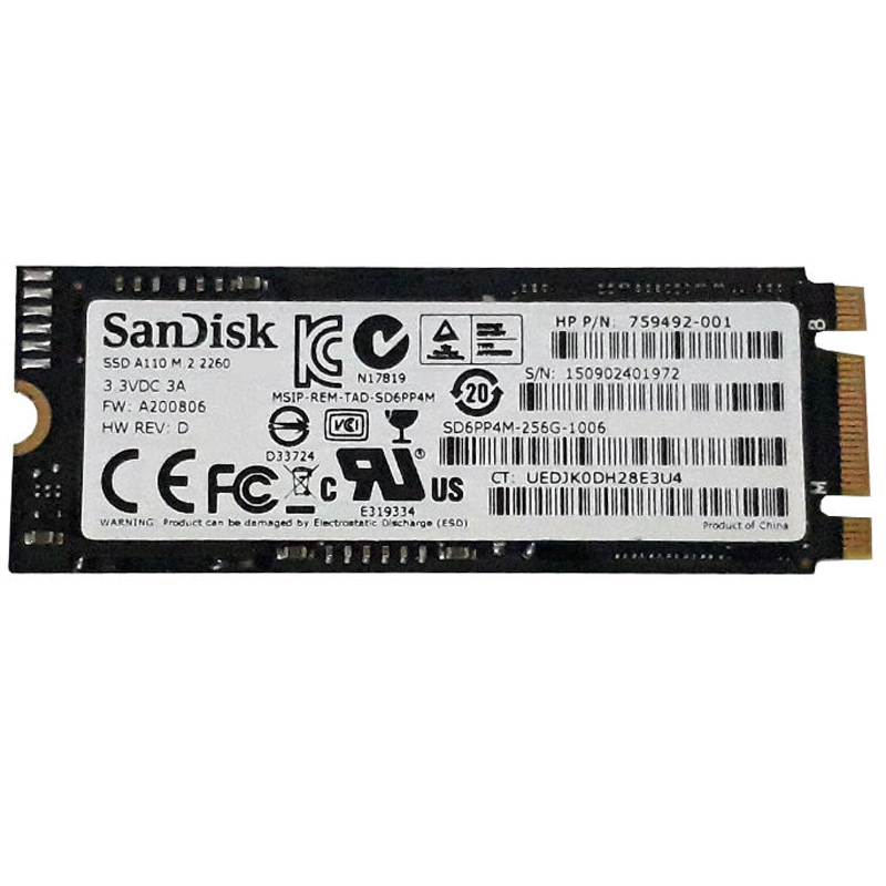 حافظه SSD سن دیسک SanDisk 128GB M.2