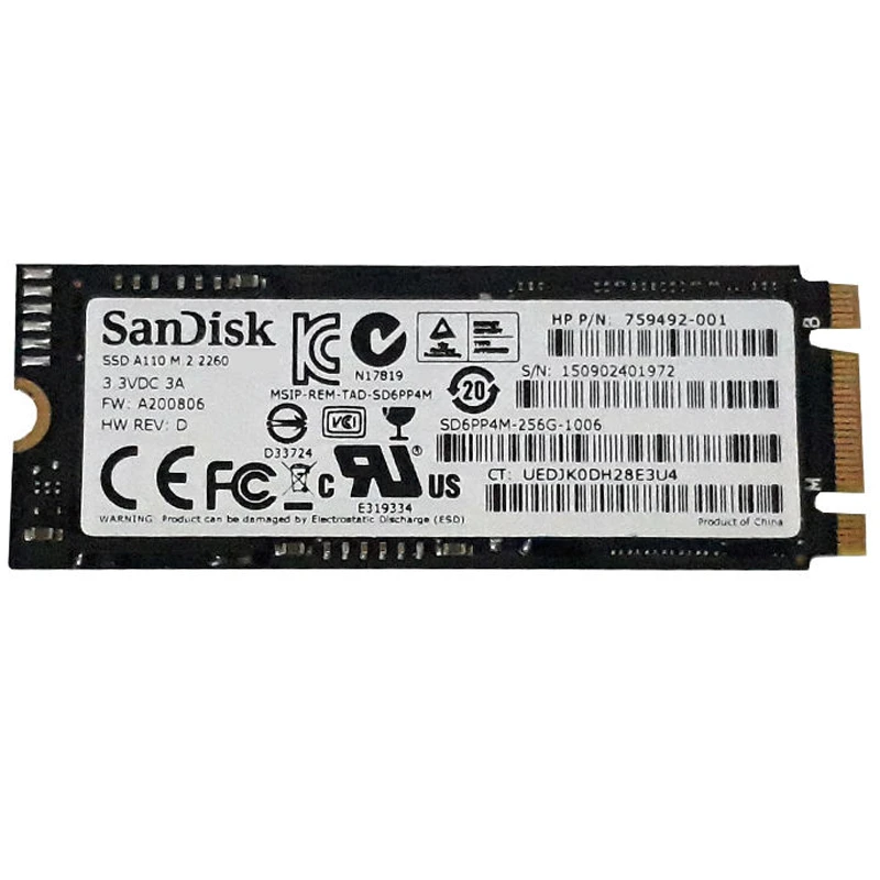 حافظه SSD سن دیسک SanDisk 128GB M.2