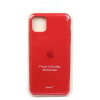 قاب سیلیکونی اصلی iPhone 11 Pro Max قرمز