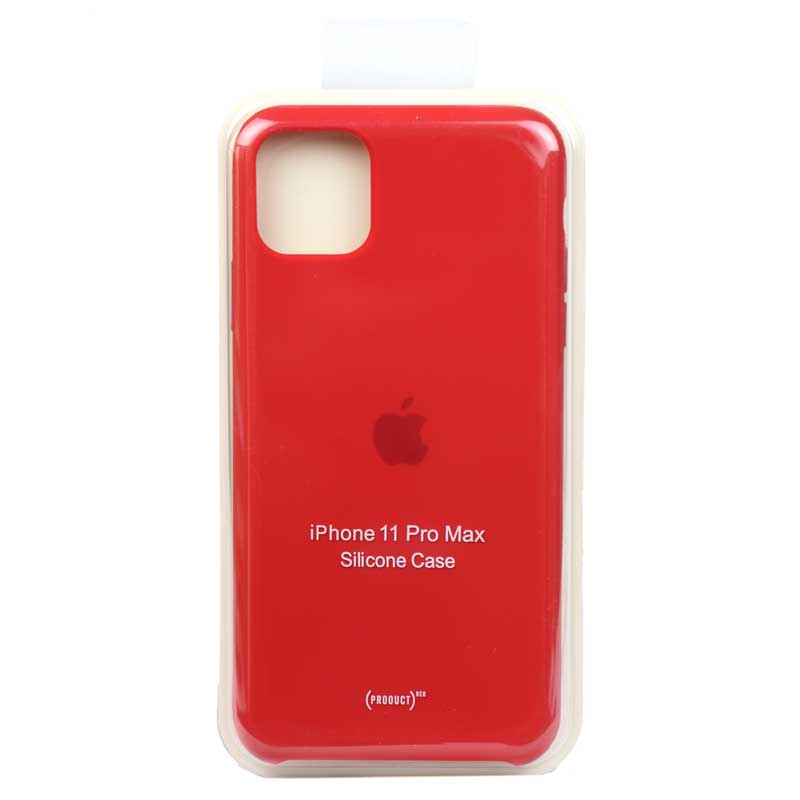 قاب سیلیکونی اصلی iPhone 11 Pro Max قرمز