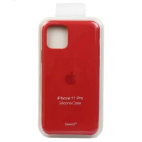 قاب سیلیکونی اصلی iPhone 11 Pro قرمز